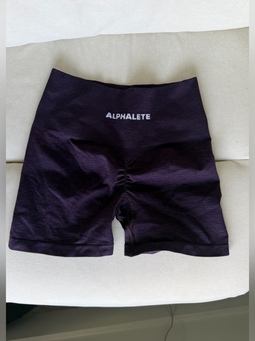 Alphalete Dark Purple OG amplify shorts